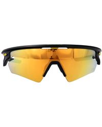 Oakley - Stijlvolle Sphaera Slash Zonnebril - Lyst