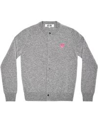 COMME DES GARÇONS PLAY - Cardigans - Lyst