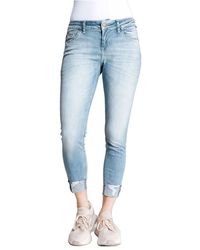 Zhrill - Jeans > cropped jeans - Lyst
