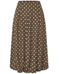 Masai - Rokken ,Bruin ,Midi Rok - Lyst