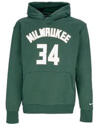 Nike - Herenhoodie Nba Essential Fleecehoodie Nr. 34 Giannis Antetokounmpo Milbuc - Lyst