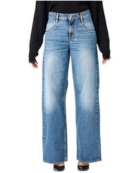 CYCLE - Jeans ,Blauw ,Katoen Aida Low Cargo Jeans - Lyst