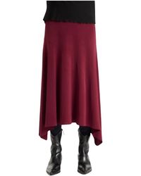 iN FRONT - Rokken ,Rood ,Tina Skirt - Lyst
