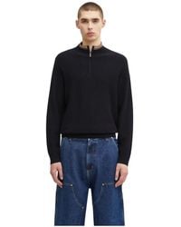 Paul Smith - Wool Half-Zip Sweater - Lyst