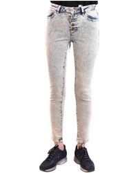Michael Kors - Denim Jeans Met Knoopsluiting - Lyst