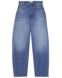 Haikure - Jeans ,Blauw ,Katoen Bibi Barrel Jean - Lyst