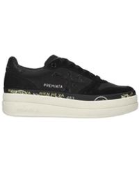 Premiata - Schoenen ,Zwart ,Leer Micol Sneakers - Lyst