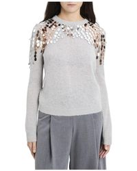 Dixie - Ronde Hals Gebreid - Lyst