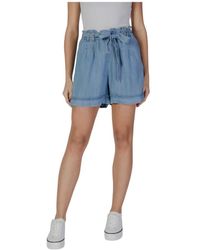 B.Young - Denim Shorts - Lyst