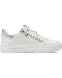 Marco Tozzi - Weiße sneakers für frauen - Lyst