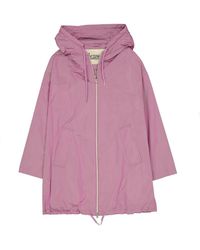 Herno - Jassen ,Roze ,Polyester Lichtgewicht Parka Jas - Lyst