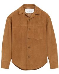 Ami Paris - Leather Jackets - Lyst