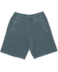Carhartt - Grüne fleece-tracksuit-shorts - Lyst