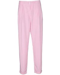 Replay - Straight Trousers - Lyst
