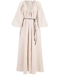 Zimmermann - Kleedjes ,Linnen Cascadian Linen Maxi Dress - Lyst