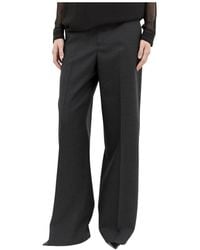 Gucci - Wijde Wolle Pantalons Op Maat - Lyst