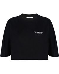 Givenchy - Cropped T-Shirt - Lyst