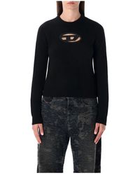 DIESEL - Round-Neck Knitwear - Lyst