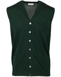 Ballantyne - Vest Met V-Hals - Lyst