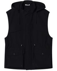 AURALEE - Wool Max Canvas Over Vest - Lyst