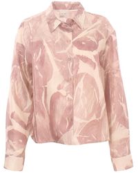 Alysi - Brushed Print Shirt - Lyst