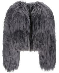 The Attico - Faux Fur & Shearling Jackets - Lyst