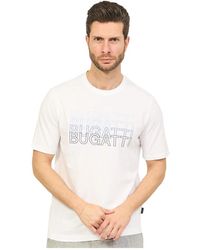 Bugatti - Weiße t-shirts und polos - Lyst