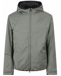 Colmar - Groene Lichtgewicht Hoodie Met Rits - Lyst