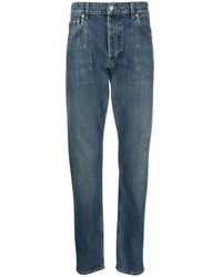 Alexander McQueen Regular Fit Jeans - - Heren - Blauw