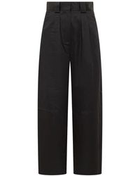 IRO - Broeken ,Zwart ,Leer Danny Pants - Lyst