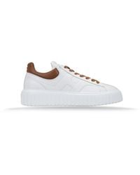 Hogan - Leder-Sneaker Mit H-Details - Lyst