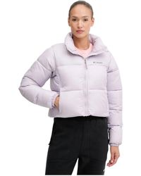 Columbia - Fitness ,Paars ,Leer Puffect Ii Jacket - Lyst