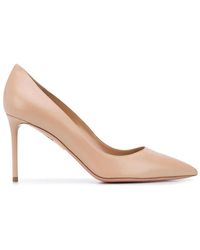 Aquazzura - Elegante Leder High Heels - Lyst