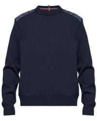 Moncler - Round-Neck Knitwear - Lyst