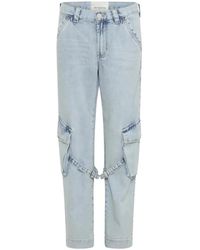 One Teaspoon - Blauwe Cargostijl Damesjeans - Lyst