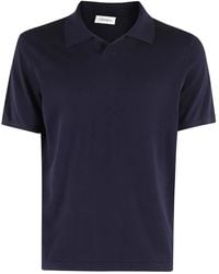 Kangra - Tops ,Blauw ,Katoen Blauw Polo Shirt Katoen Regular Fit - Lyst
