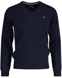 GANT - Superfijne Pullover Sweater - Lyst