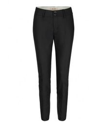 Mos Mosh - Comfortabele En Stijlvolle Zwarte Broek - Lyst