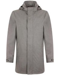 Moorer - Jassen ,Grijs ,Polyester Petrarca Jacket - Lyst