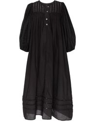 Des Petits Hauts - Lange Katoenen Jurk - Lyst
