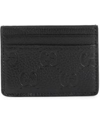 Gucci - Mini Leather Card Case - Lyst