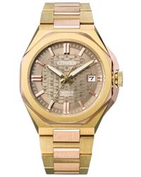 Citizen - Accessoires ,Geel ,Series 8 Automatisch Horloge - Lyst