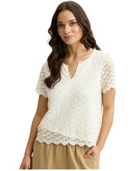 iN FRONT - Overhemden ,Wit ,Blouses - Lyst
