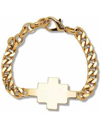 Marcelo Burlon Cross Bracelet - Geel