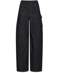 Self-Portrait - Loose-Fit Jeans - Lyst