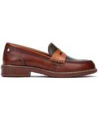 Pikolinos - Brauner Lederdamenschuh - Lyst