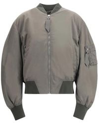 The Attico - Städtische Bomberjacke Mit Kapuze - Lyst