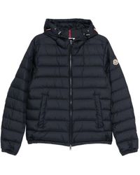 Moncler - Gewatteerde Donsjas Met Capuchon - Lyst