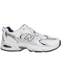 New Balance - Sneaker 530 blanc / bleu - Lyst