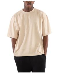 GARMENT WORKSHOP - Doppel embro boxy tee - Lyst
